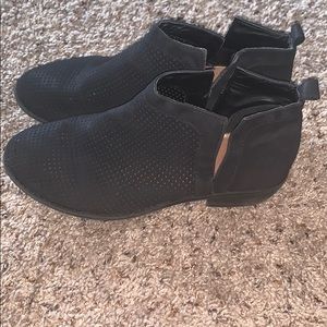 Black Francesca Ankle Booties